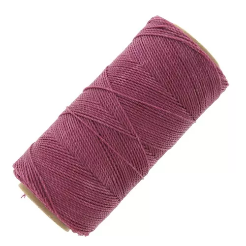 Bobina de hilo encerado Linhasita para micro macramé 1 mm - Orquídea (323) x168m