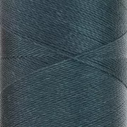 Bobina de hilo encerado Linhasita para micro macramé 0,5 mm - Bleu d'Orage (202) x335m