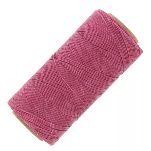 Bobina de hilo encerado Linhasita para micro macramé 0,5 mm - Orquídea (323) x335m