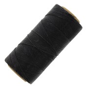 Bobina de hilo encerado Linhasita para micromacramé 0,75 mm - Marrón oscuro (210) x228m