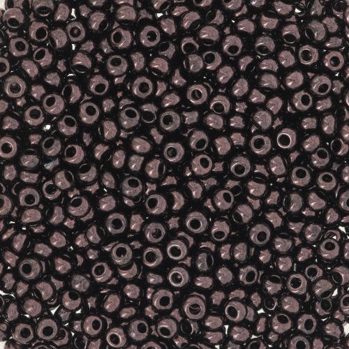 Cuentas de Rocalla Preciosa 11/0 de 2 mm - Bronce oscuro x 20 g
