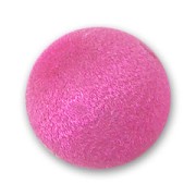 Redondas plumosas 14 mm Hot Pink x6