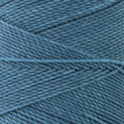 Bobina de hilo encerado Linhasita para micromacramé 0,75 mm - azul Capri (226) x228m