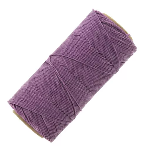 Bobina de hilo encerado Linhasita para micro macramé 0,75 mm - Lila Antiguo (236) x228m