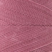 Bobina de hilo encerado Linhasita para micro macramé 0,75 mm - Dusty Rose (962) x228m