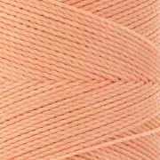 Bobina de hilo encerado Linhasita para micro macramé 0,75 mm - Mandarina (238) x228m