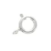 Cierre de reasa 5 mm Plata 925 x1