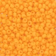 Preciosa Cuentas de rocalla 9/0 2,5 mm - Naranja opaco x20g