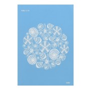 Silk Screen Moiko para arcilla polimérica 74x105 mm Estampado Conchas 12.06|raw }}