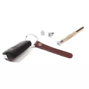 Kit 36 punzones alfabeto y cifras 4mm Especial cuero y arcilla Fimo efecto cuero