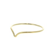 Anillo cheurón de Gold Filled Talla 57 x1