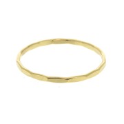 Anillo martillado de Gold Filled Talla 49 x1