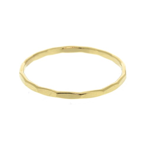 Anillo martillado de Gold Filled Talla 49 x1