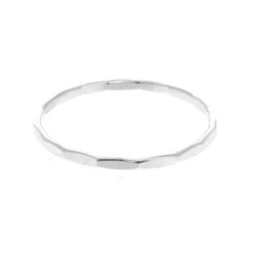 Anillo martillado de Plata 925 Talla 54 x1