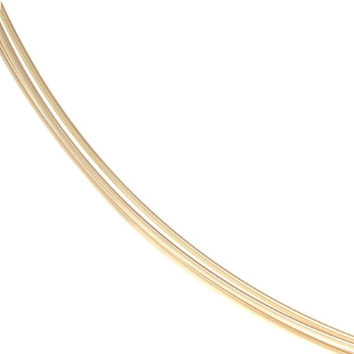 Hilo duro 0.76 mm en Gold filled x 1 m