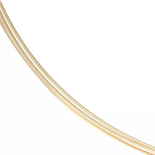 Hilo duro 0.76 mm en Gold filled x 1 m