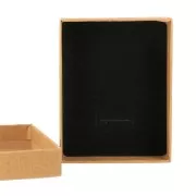 Caja para juego de bisutería 8,5x6,5x3 cm Kraft