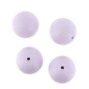 Cuentas de silicona 18 mm para chupete - Lavanda x4|raw }}