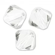 PureCrystal 5328 Peonzas de cristal de 2,5 mm - Crystal Silver Shade x50