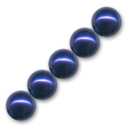 Perlas 4 mm Marine Blue x100|raw }}