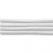 Hilo elástico encerado 1 mm Blanco x 19 m