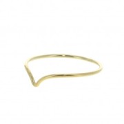 Anillo cheurón de Gold Filled Talla 54 x1
