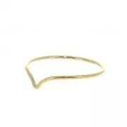 Anillo cheurón de Gold Filled Talla 54 x1