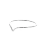 Anillo cheurón de Plata 925 Talla 49 x1