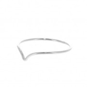 Anillo cheurón de Plata 925 Talla 52 x1