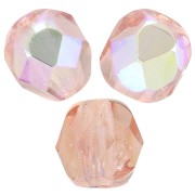 Facetadas 6 mm Rosalina/Peach AB x25|raw }}