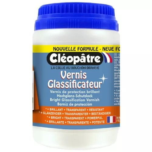 Barniz vitrificador protector Cléopâtre 250 ml