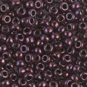 Rocalla Miyuki 8/0 460 - Metallic Dark Raspberry|raw }}