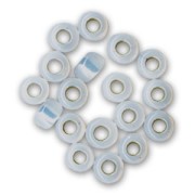 Rocalla Miyuki 11/0 576 - Dyed Smoky Opal S/L Alabaster