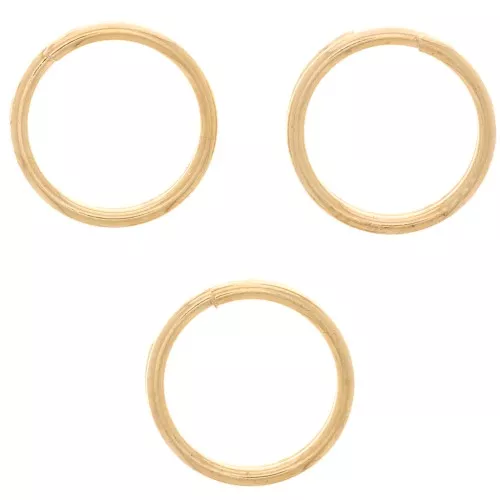 Anillas dobles 8x0.7 mm dorado x50