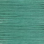 Hilo de algodón encerado 1 mm Teal x4,8 m