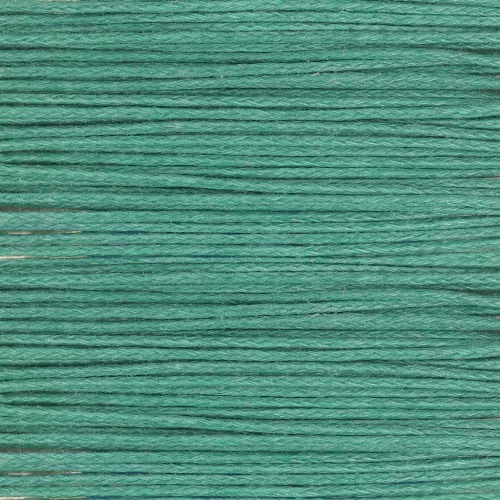 Hilo de algodón encerado 1 mm Teal x4,8 m