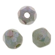 Facetas 3 mm Blanco Tiza Azul Lustre x50|raw }}