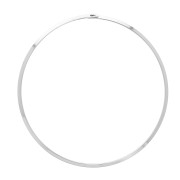 Torque gargantilla  rígido collar plano 14.2 cm de Acero inox x1|raw }}