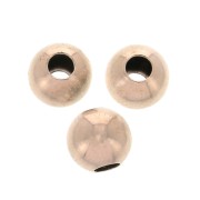 Cuentas redondas - de Fabricación Europea - 6 mm en de Plata 925 Dorado Rosa x10|raw }}