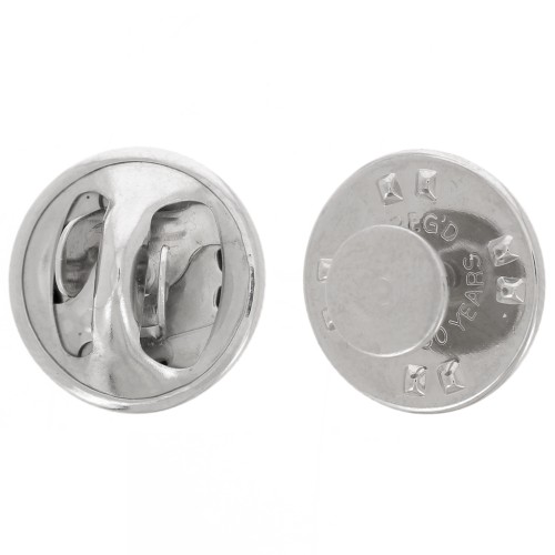 Pins 6 mm rodiado x1