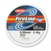 Hilo Fireline nilón trenzado 0.06 mm (2LB)Crystal x45 m