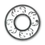 Separador metal esmaltado 20 mm White x1