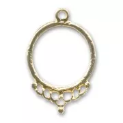 Separador imperial 6 vías 40 mm dorado con oro fino x1