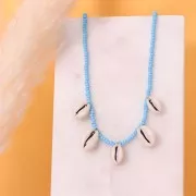 Cuentas de Rocalla Preciosa 7/0, 3,5 mm - Turquesa opaca, 20 g