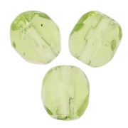 Facetadas 3 mm Light Olivine x50|raw }}