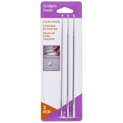 Studio - Set de 3 herramientas puntas dobladas : perforación y a|raw }}