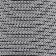 Cordón de poliéster trenzado 2 mm - Gris x1m|raw }}