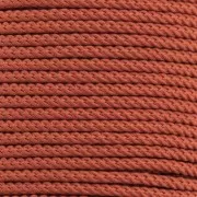 Cordón de poliéster trenzado 2 mm - Naranja x1m