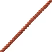 Cordón de poliéster trenzado 2 mm - Naranja x1m