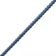 Cordón de poliéster trenzado 2 mm - Azul marino x1m